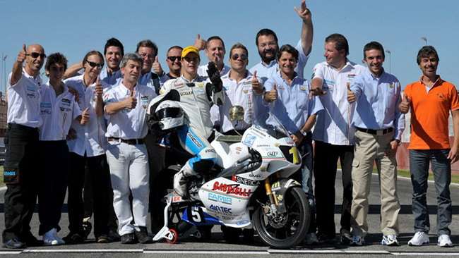 Fenati sul tetto d'Europa della classe 125 Gp