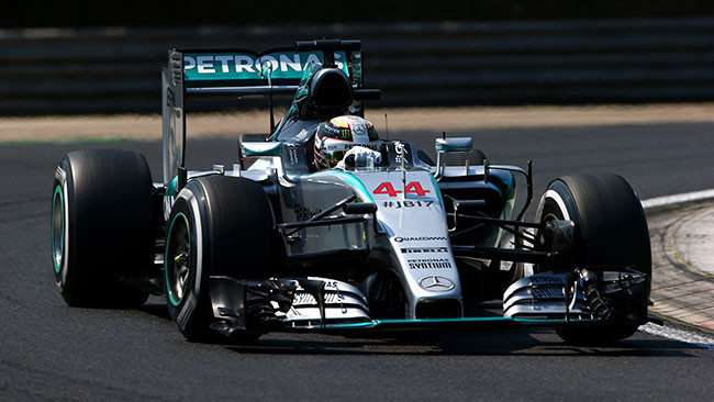 Budapest, Libere 2: Hamilton domina ancora