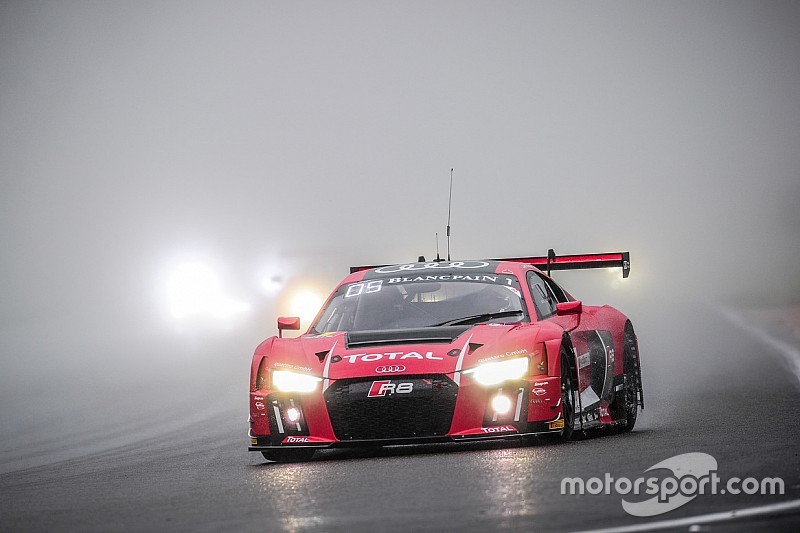 2014 winners leading Total 24 Hours of Spa