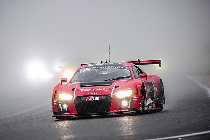 Spa 24: Audi on top after rain-affected opening hours