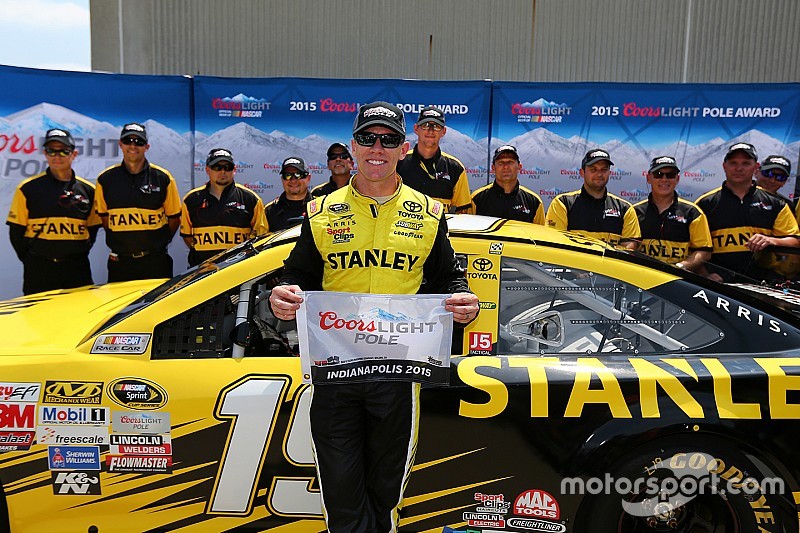 Polesitter Carl Edwards, Joe Gibbs Racing