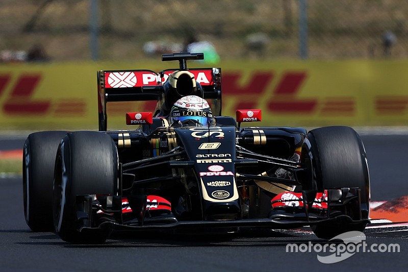 Grosjean qualified 10th and Maldonado 14th in sweltering conditions at the Hungaroring today