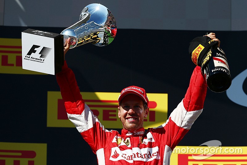 Hungarian GP: Vettel wins wild race, Mercedes hit trouble