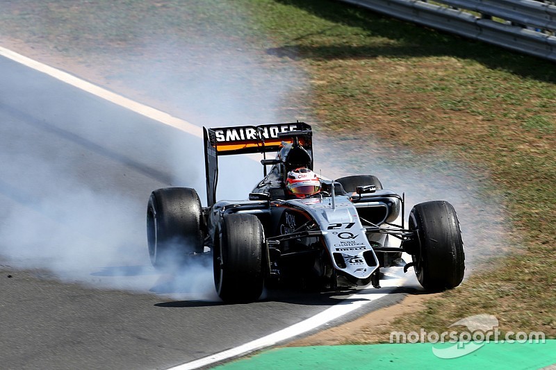 Force India's 'unlucky' day in Hungary
