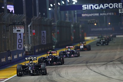 Le tracé de Singapour modifié pour l'édition 2015