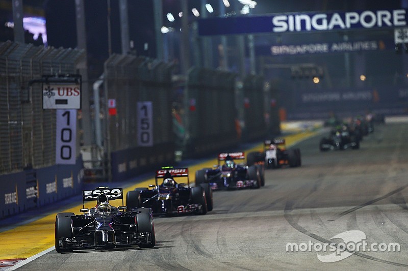 Le tracé de Singapour modifié pour l'édition 2015