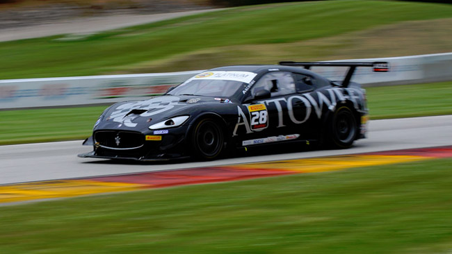 Freddie Hunt nel Trofeo Maserati in Virginia