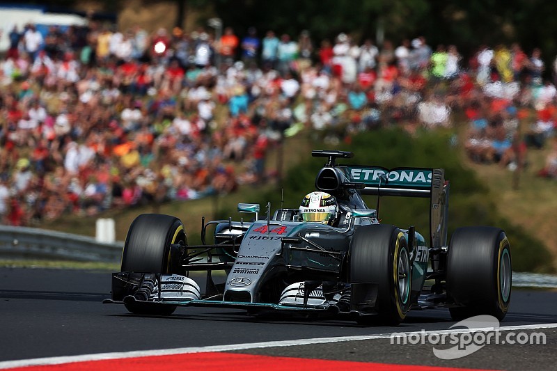 Hamilton a dû "se calmer" durant la course