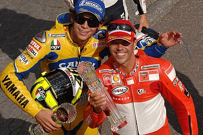 Capirossi dice que Rossi es el favorito para ser campeón en MotoGP