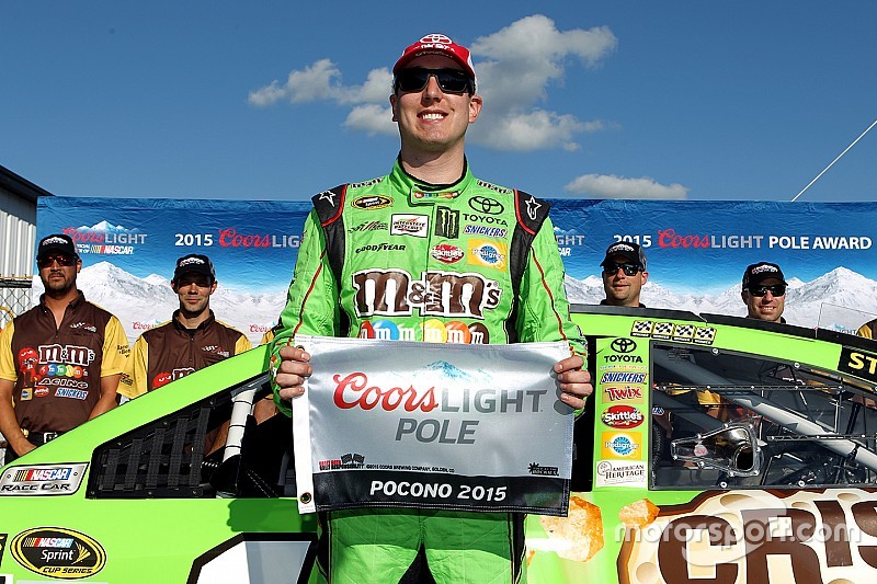 Kyle Busch's streak continues with Pocono pole