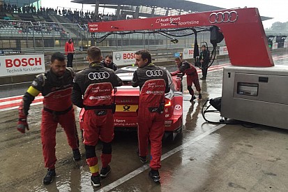 Дождь вмешался в ход уик-энда DTM