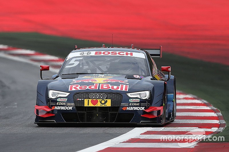 Spielberg DTM: Ekstrom on pole in wet Sunday qualifying