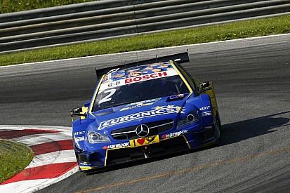 Gary Paffett finishes second in the second race at Spielberg to secure his 35th DTM podium