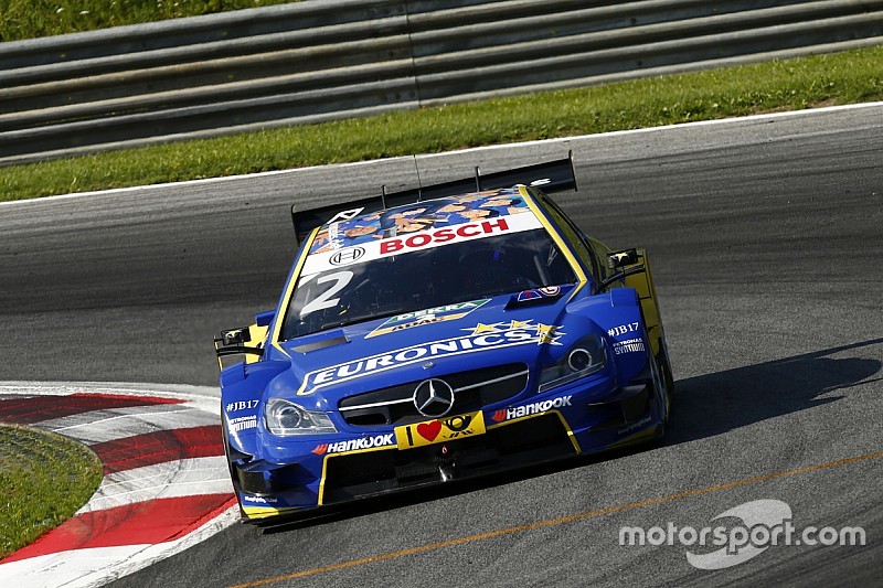 Gary Paffett finishes second in the second race at Spielberg to secure his 35th DTM podium