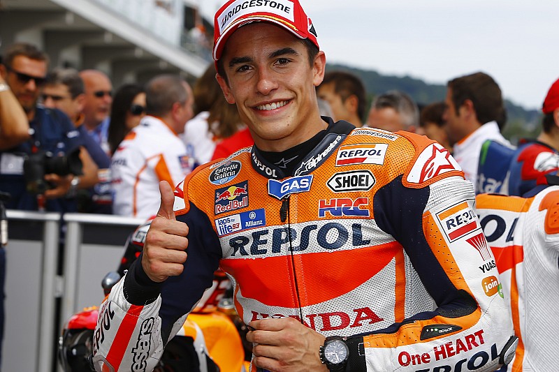 Le poleman Marc Marquez, Repsol Honda Team