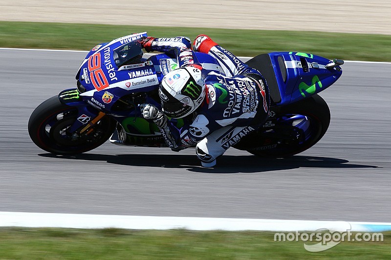 Lorenzo: "Le gomme stanno lavorando a dovere"