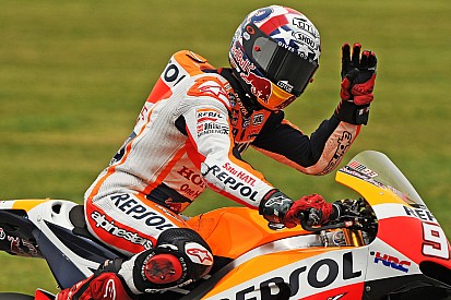 Indy MotoGP: Marquez scorches to pole, Rossi down in eighth
