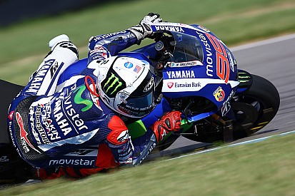 Indy MotoGP: Marquez and Lorenzo crash in warm-up