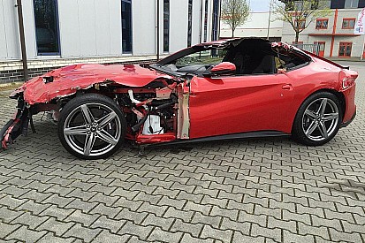 77'000€ pour une Ferrari F12 Berlinetta… détruite!