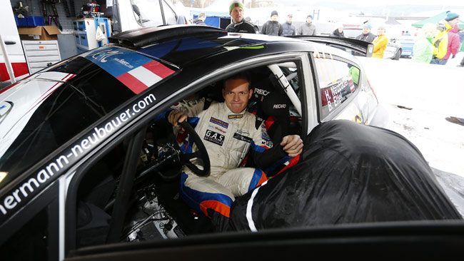 Neubauer al Barum Rally con la Fiesta S2000