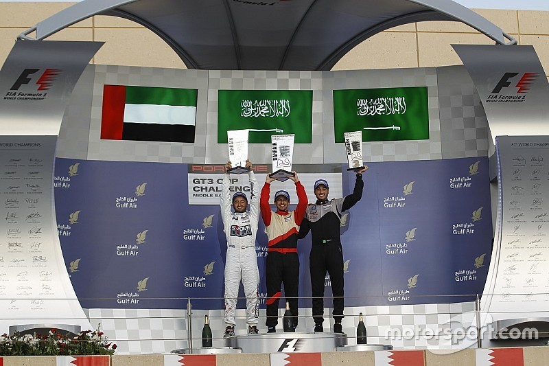 السائق السعودي العيسائي يتألق في السباق الأوّل في جولة البحرين الثانية