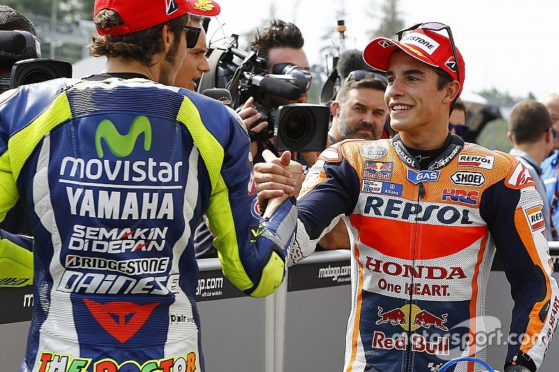 Márquez reconoce que las Yamaha "están un poco mejor"