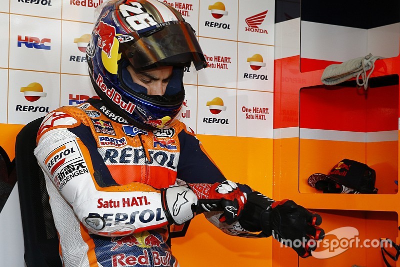 Pedrosa, afectado por accidente del viernes