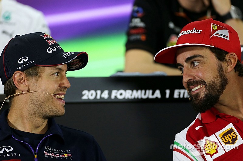 Estadísticas de la F1: Vettel y Alonso están igualados en puntos