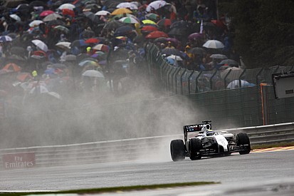 Com frente úmida chegando, GP da Bélgica pode ter chuva
