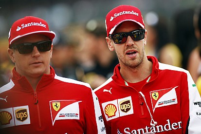 Vettel backs Ferrari decision to keep Raikkonen