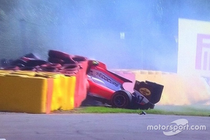 Grave acidente com holandês interrompe corrida 1 da GP2 em Spa