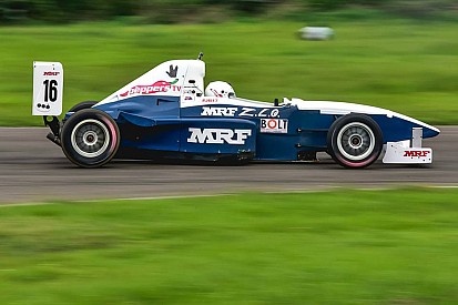 Tharani wins Race 1 after collision with Parekh