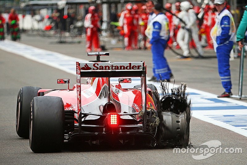 Vettel criticó fuertemente a Pirelli por el incidente