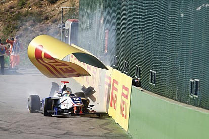 Parry blasts "ridiculous" GP3 cars after Spa crash