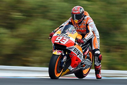 Silverstone MotoGP: Marquez leads Yamaha duo in first practice