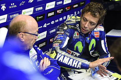 Rossi switches focus to engine braking and rear-tyre life