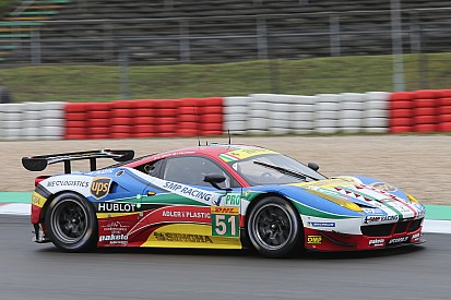 Double Ferrari pole at Nurburgring