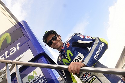 Silverstone MotoGP: Rossi leads warm-up on damp track