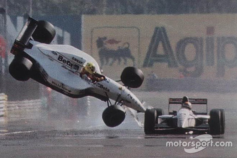 Gp Italia 1993: due verità di un capottamento pauroso