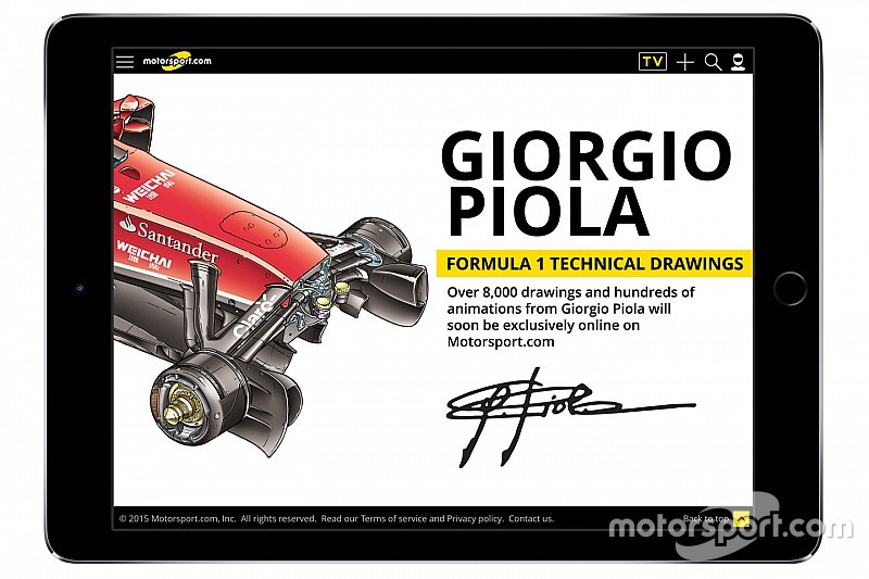 Motorsport.com acquisisce l'archivio tecnico di Giorgio Piola