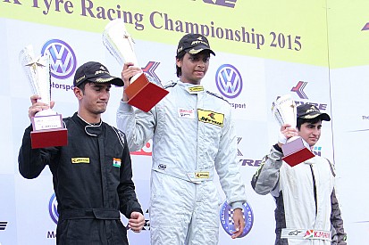 Prasad wins race one of JK Tyre weekend