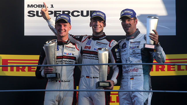 Muller-Cairoli, doppietta degli Junior Porsche a Monza
