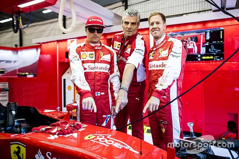 Arrivabene sospecha de un error de Raikkonen