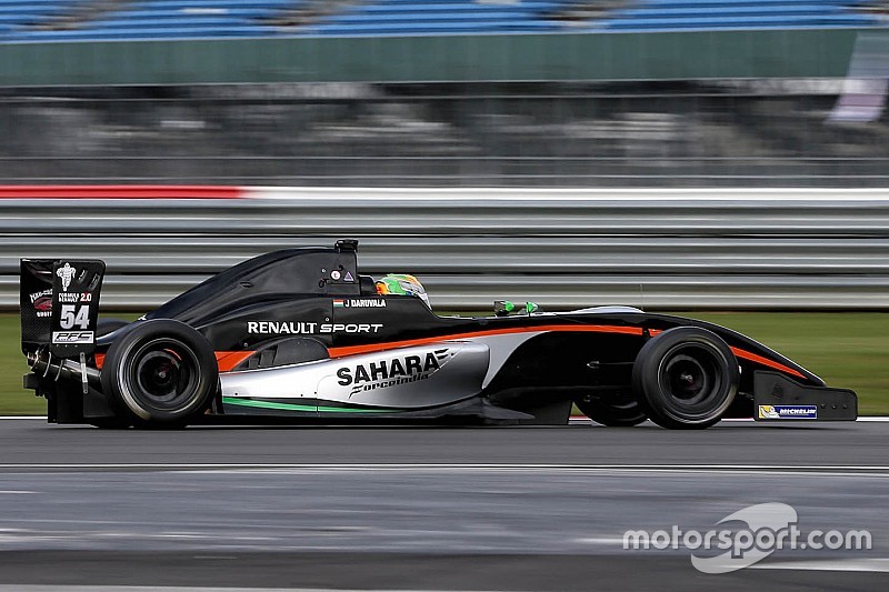 Daruvala fine after crash at Silverstone