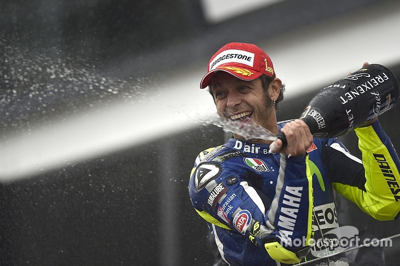 Il vincitore Valentino Rossi, Yamaha Factory Racing