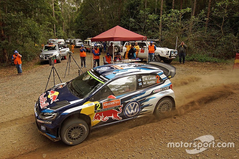 Latvala está al frente en el Rally de Australia