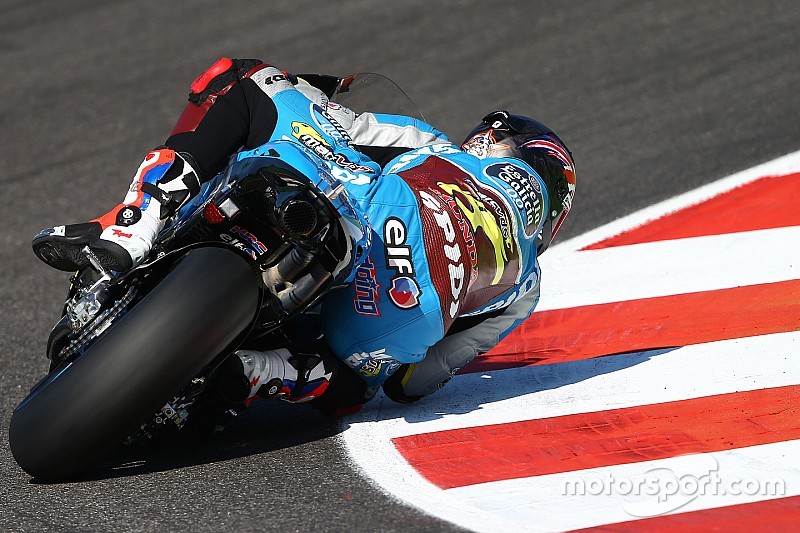 Graviers et podium pour Scott Redding