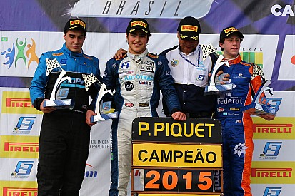 Pedro Piquet vence e é bicampeão da F3 Brasil