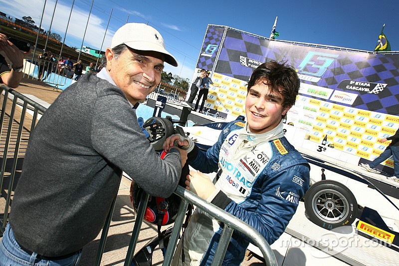 Nelson e Pedro Piquet