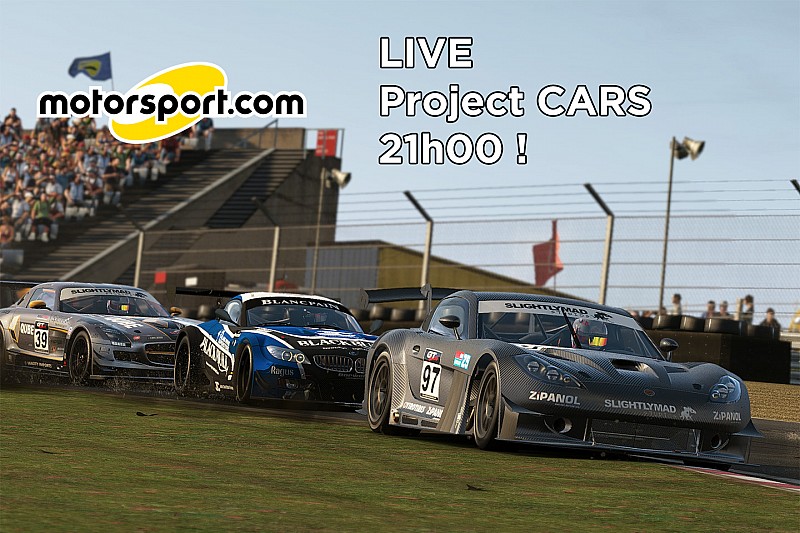 LIVE Vidéo - Notre soirée en direct sur Project CARS dès 21h!